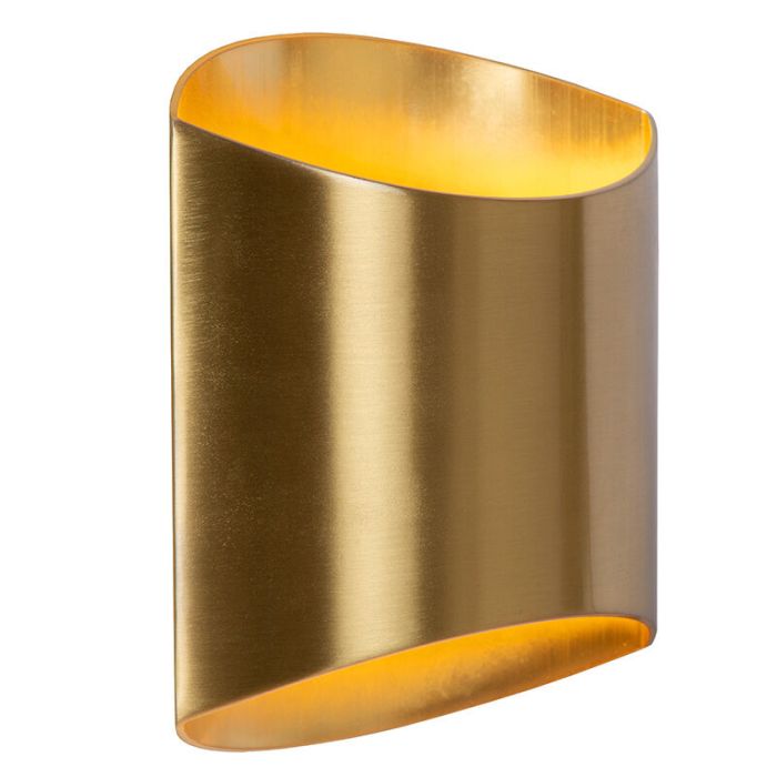 Brass up down wall light modern, Diletta