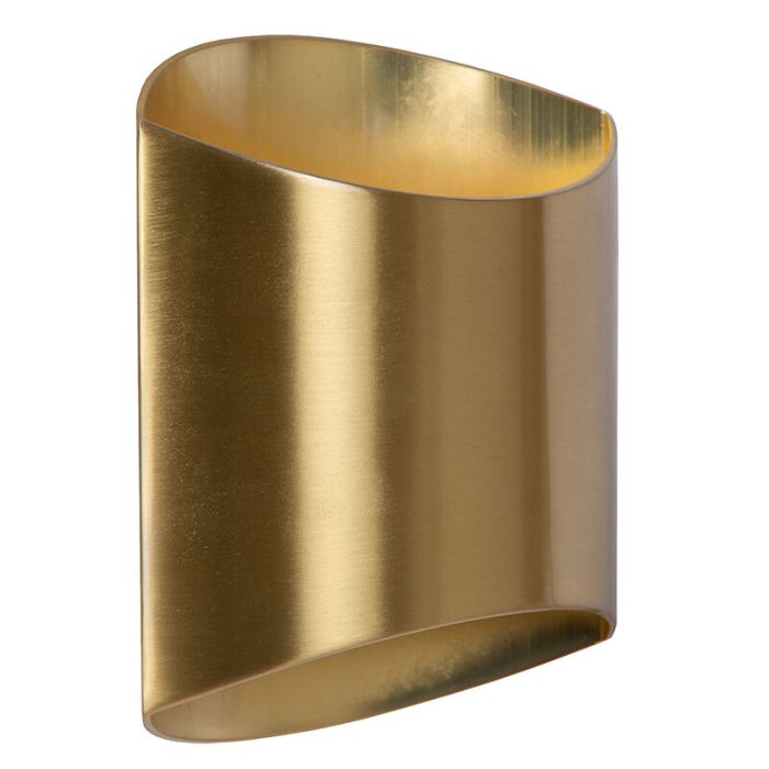 Brass up down wall light modern, Diletta