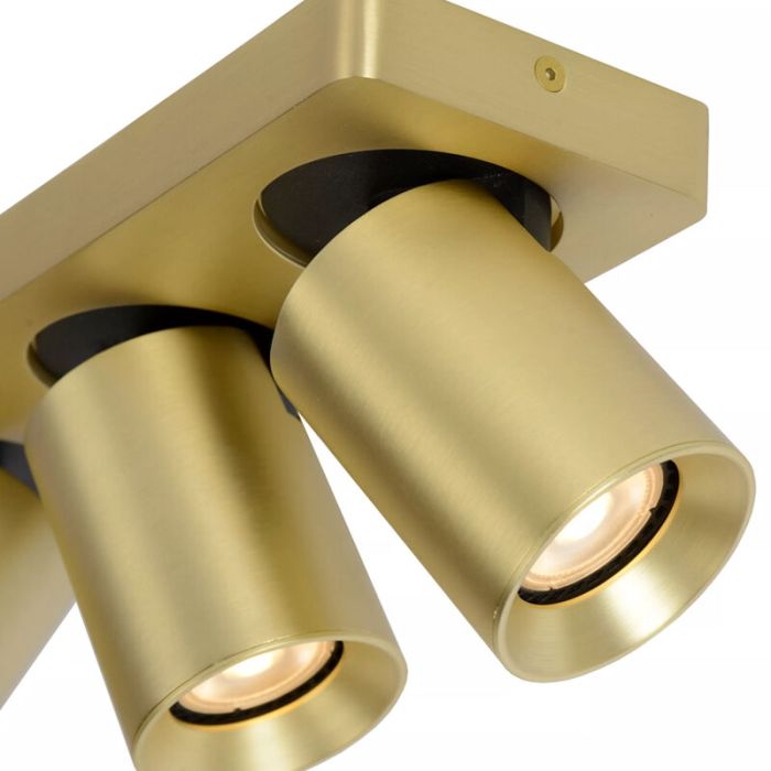 Golden ceiling spotlight modern, Nigel
