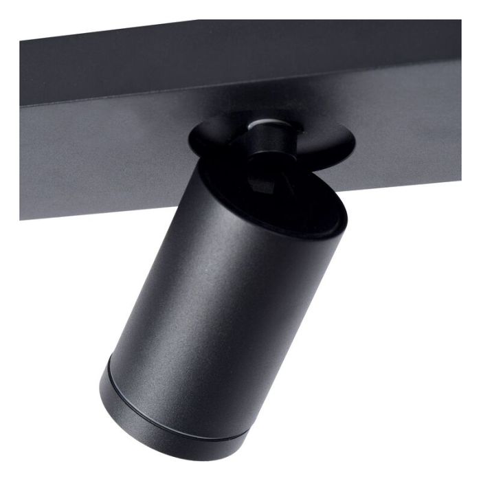 Black ceiling spotlight modern, Taylor, IP44