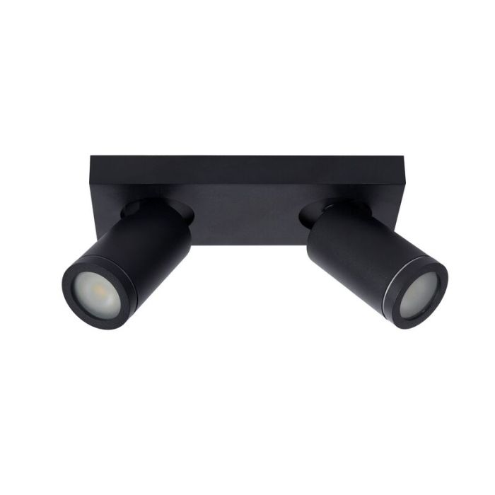Black ceiling spotlight modern, Taylor, IP44