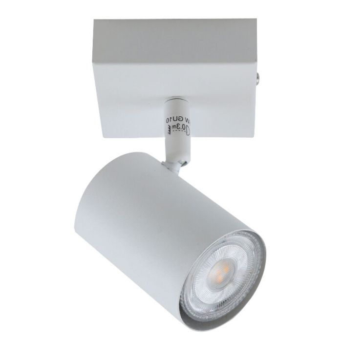 Modern smart ceiling light white, Elena, 4.5W, RGBW