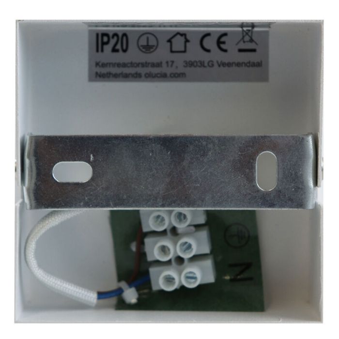 Modern smart ceiling light white, Elena, 4.5W, RGBW