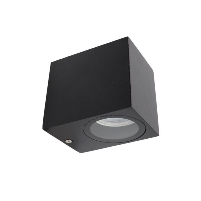 Modern smart outdoor light black, Corella, IP44, 4.5W, RGBW