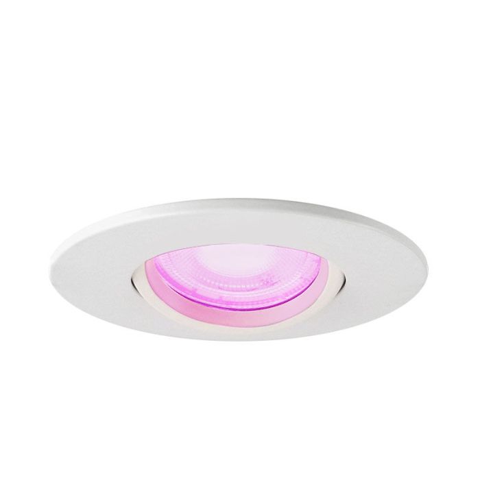 Modern smart downlight white, Jill, IP65, 4.5W, RGBW