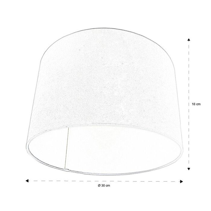 Taupe Velor lampshade Madelyn, Fabric, Modern