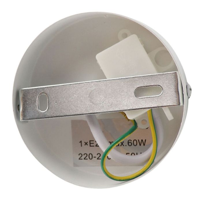 Fabric kid's ceiling light grey, Stars