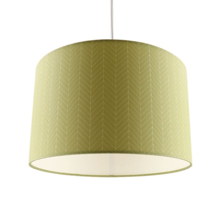 Modern kids pendant light green, Lines