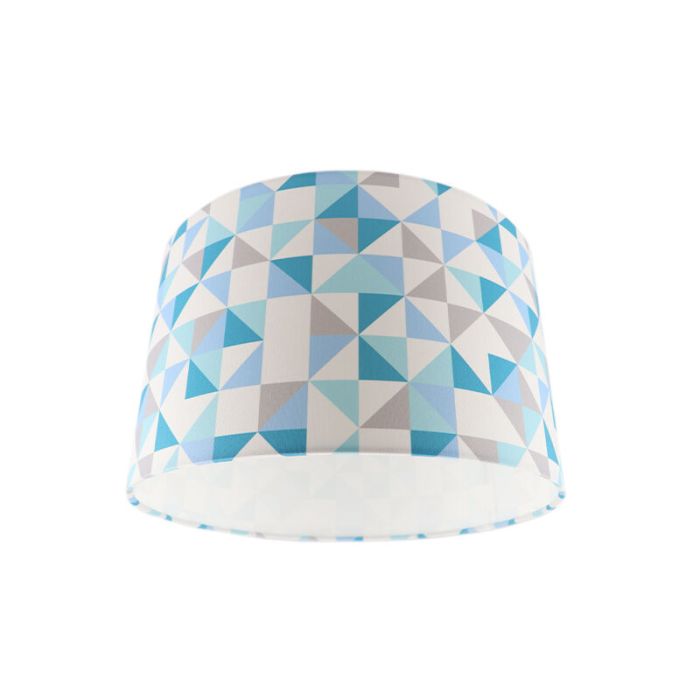 Modern kid's ceiling light blue, Diamonds