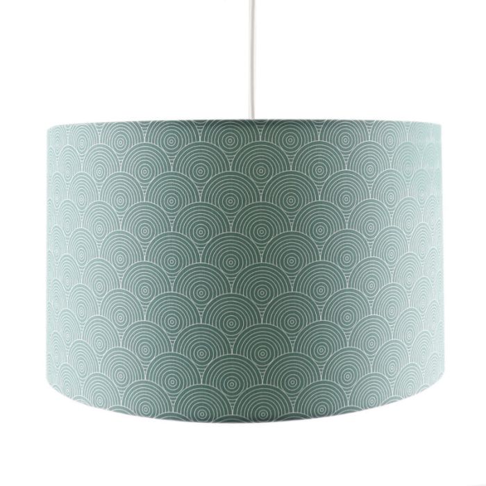 Modern kids pendant light green, Rounds