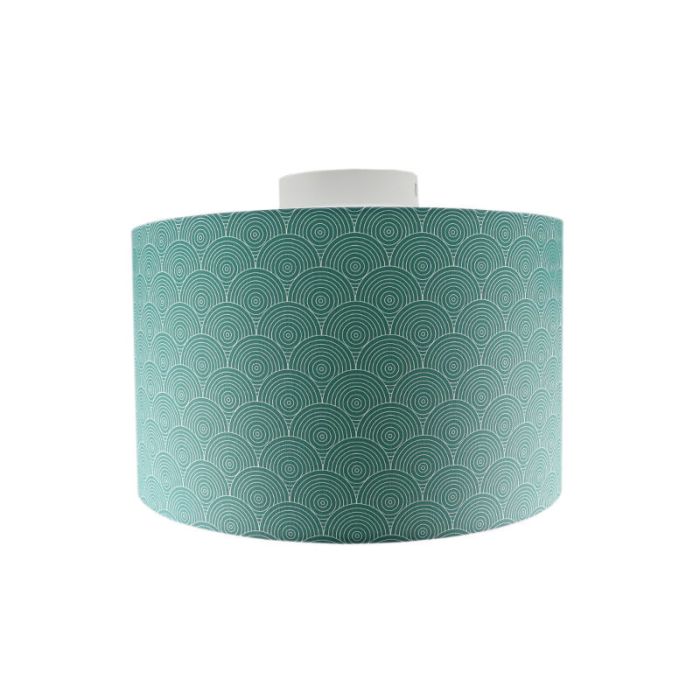 Modern kid's ceiling light green, Rounds
