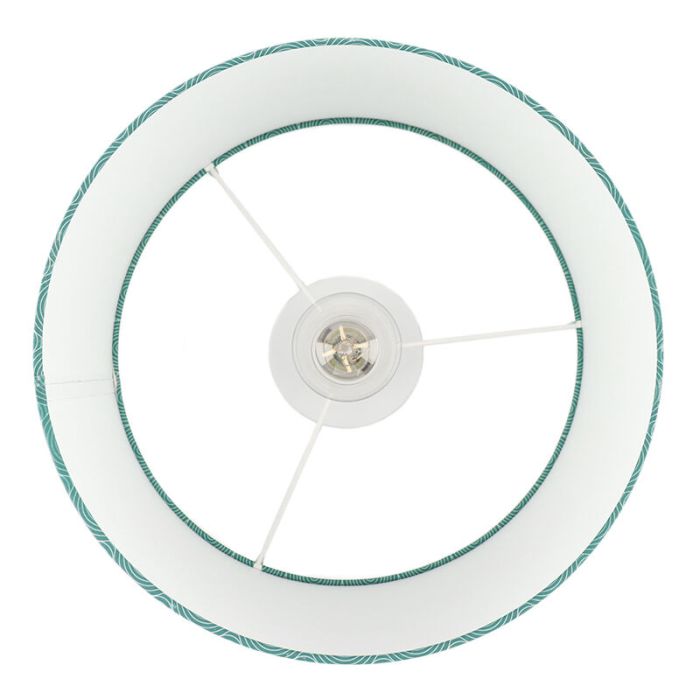 Modern kid's ceiling light green, Rounds