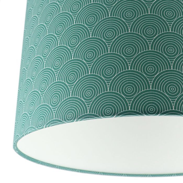 Modern kid's ceiling light green, Rounds