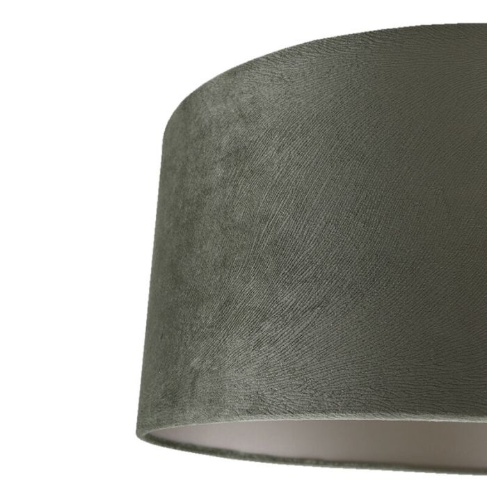 40 cm velvet lamp shade green, Rody