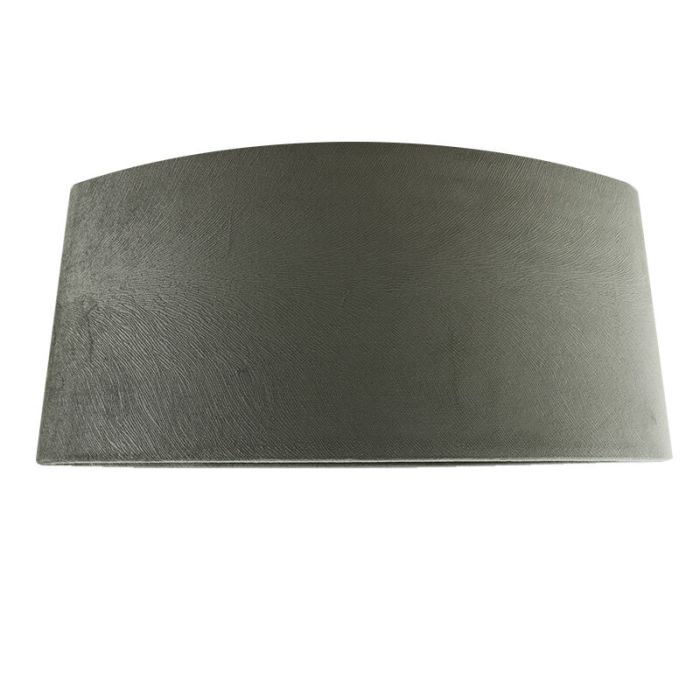 50 cm oval velvet lamp shade green, Rody