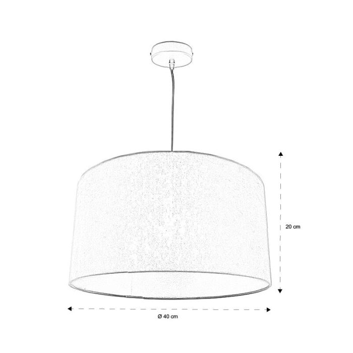 Modern pendant light brown, Urvin