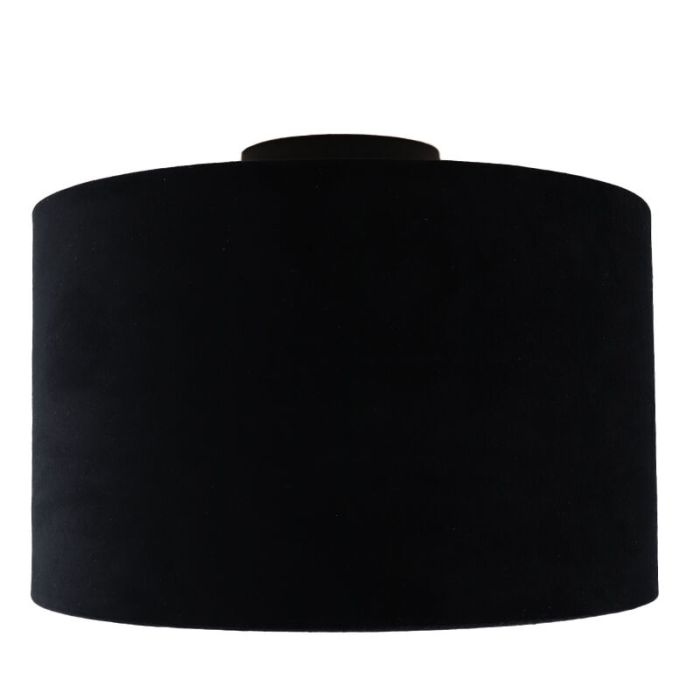 Modern flush ceiling light gold, Krista