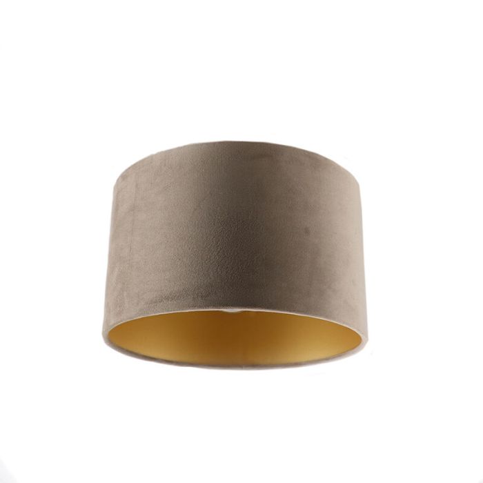 Modern flush ceiling light gold, Krista