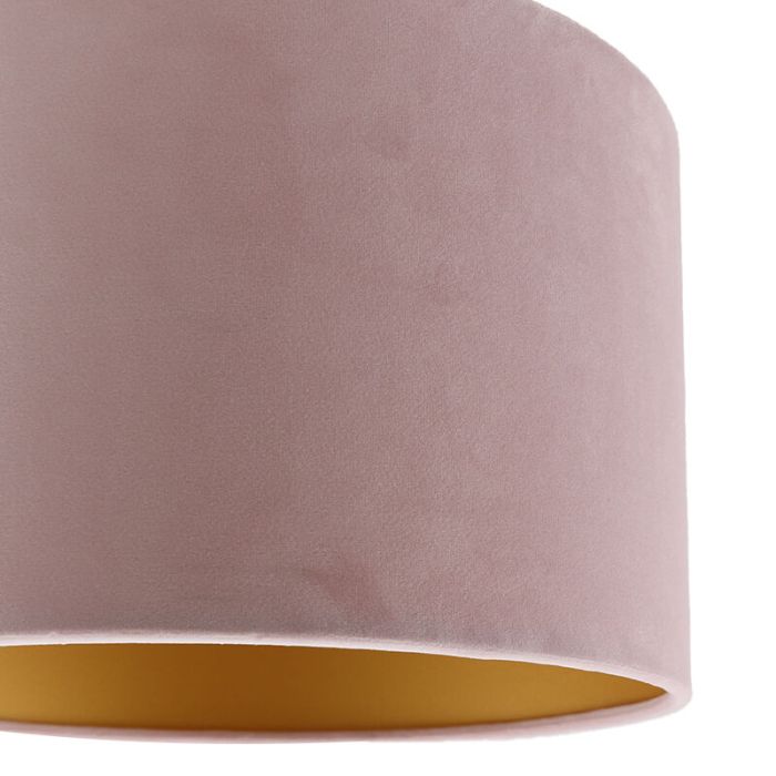 Modern flush ceiling light gold, Krista