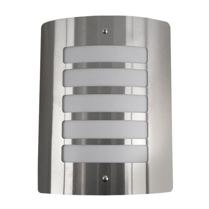 Modern outdoor light silver, Manuel, IP44