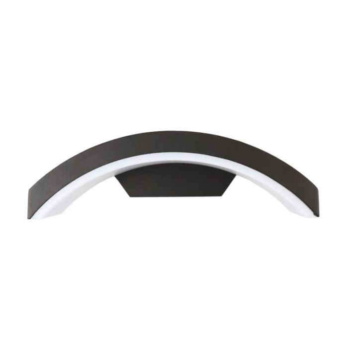 Modern outdoor light black, Annemay, 6W, 3000K LED, IP54