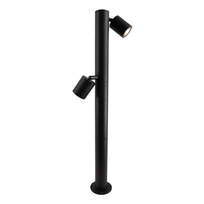 Modern outdoor light black, Clevor, IP44