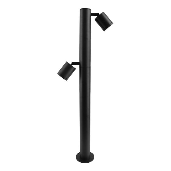 Modern outdoor light black, Clevor, IP44