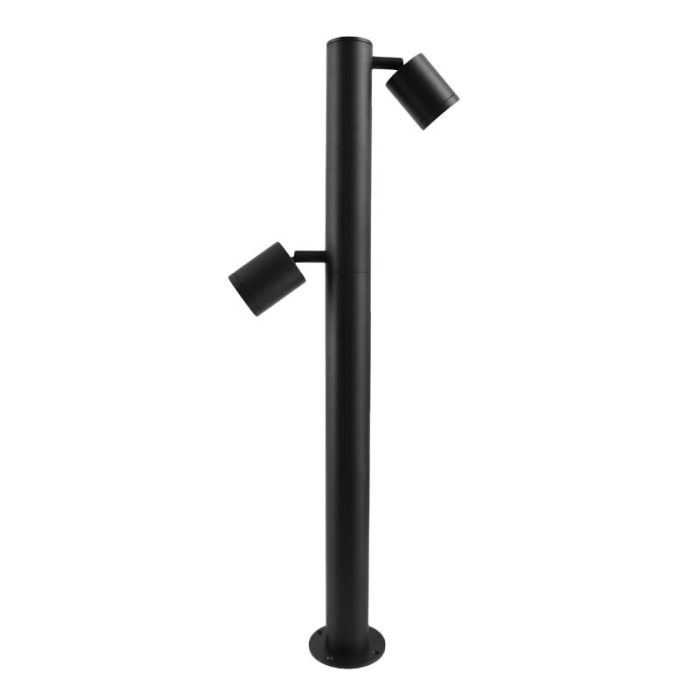 Modern outdoor light black, Clevor, IP44