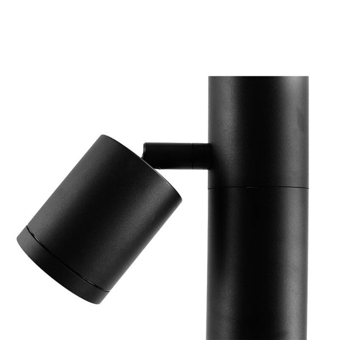 Modern outdoor light black, Clevor, IP44