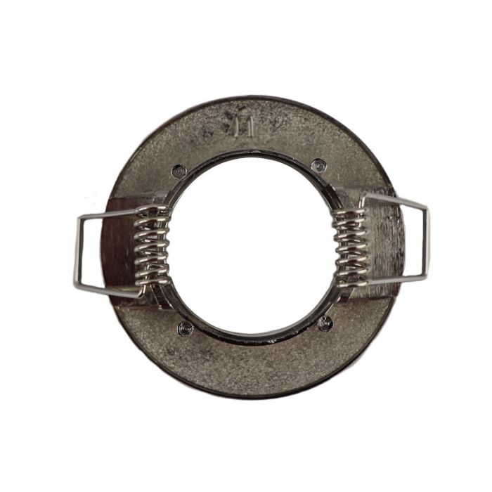 Silver modern mini recessed downlight aluminium, Rosi