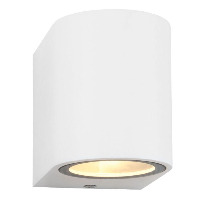 Aluminium outdoor light white, Corina, IP44
