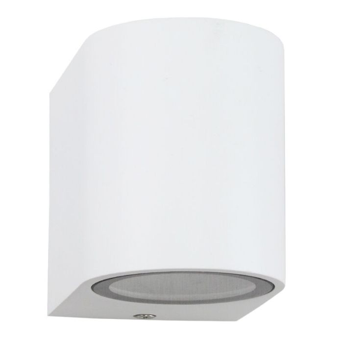 Aluminium outdoor light white, Corina, IP44