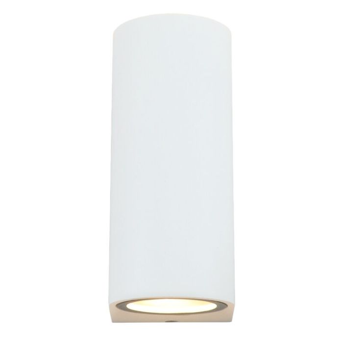 Aluminium outdoor light white, Corina, IP44