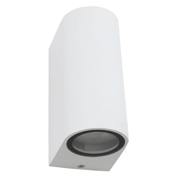 Aluminium outdoor light white, Corina, IP44