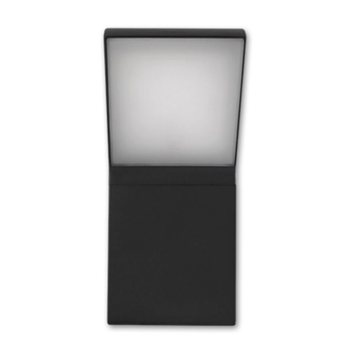 Aluminium outdoor light anthracite, Andor, 12W, 4000K LED, IP54