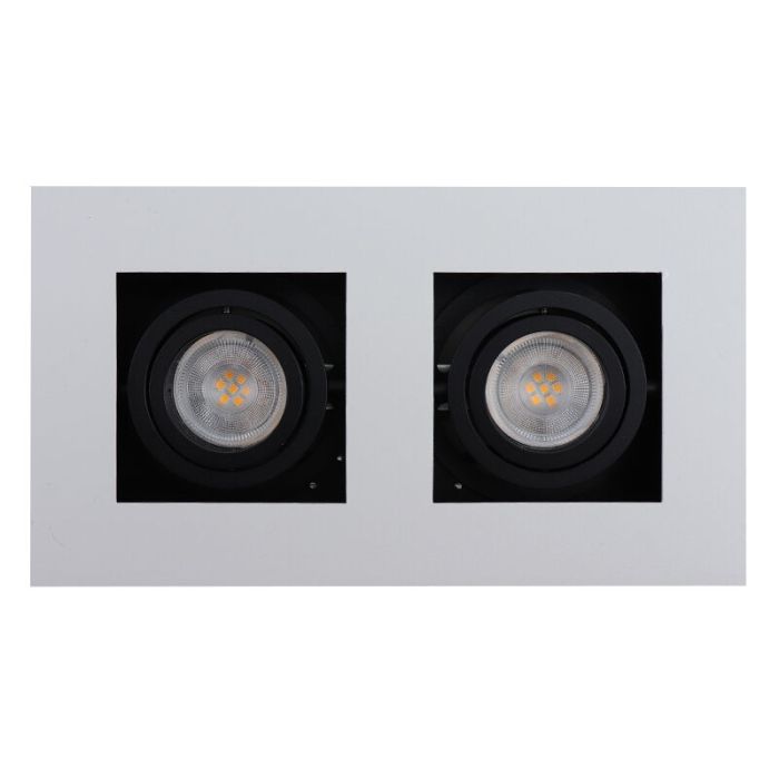 Aluminium surface mounted downlight white, Noraly