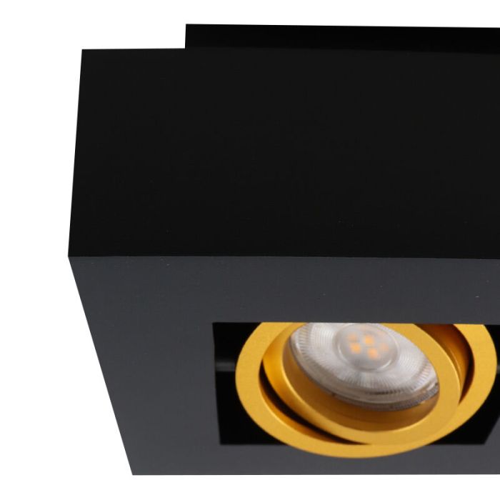 Aluminium surface mounted downlight gold, Noraly