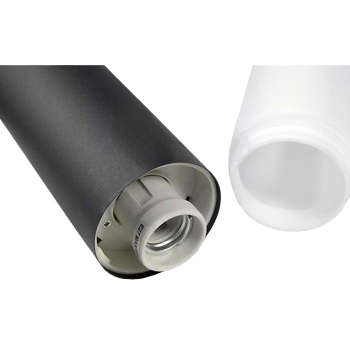 Black outdoor light aluminium, Shiela, IP44