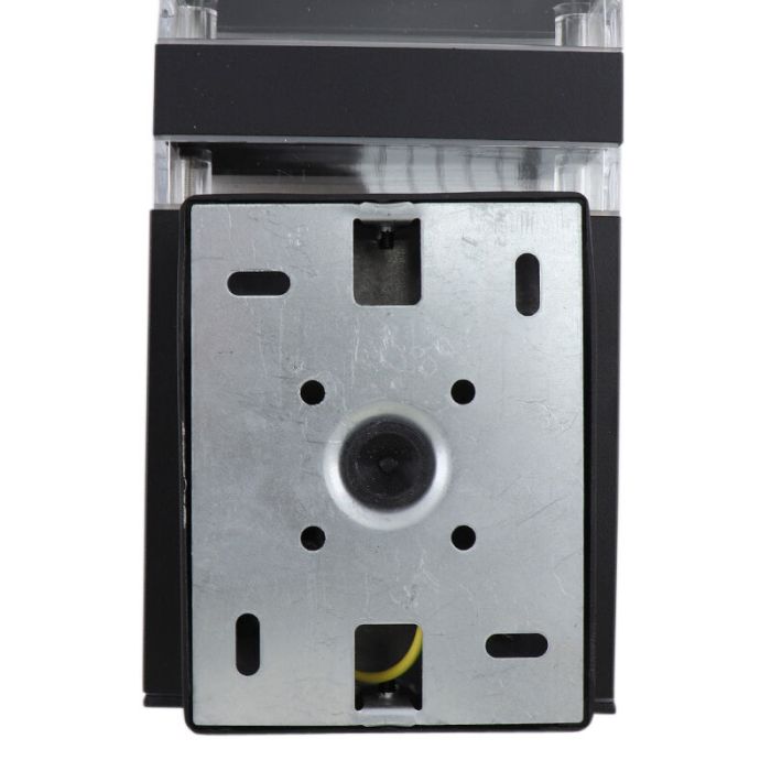 Aluminium outdoor wall light with motion sensor black, Albin, IP54