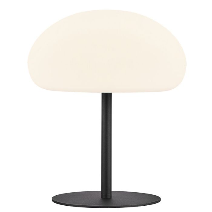 White outdoor table lamp modern, Sponge, 6,8W, 2700K LED, IP65, 3-step dimmable