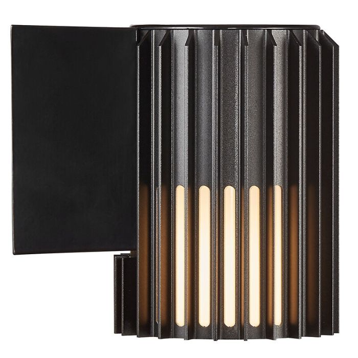 Black outdoor light design, Aludra, IP54