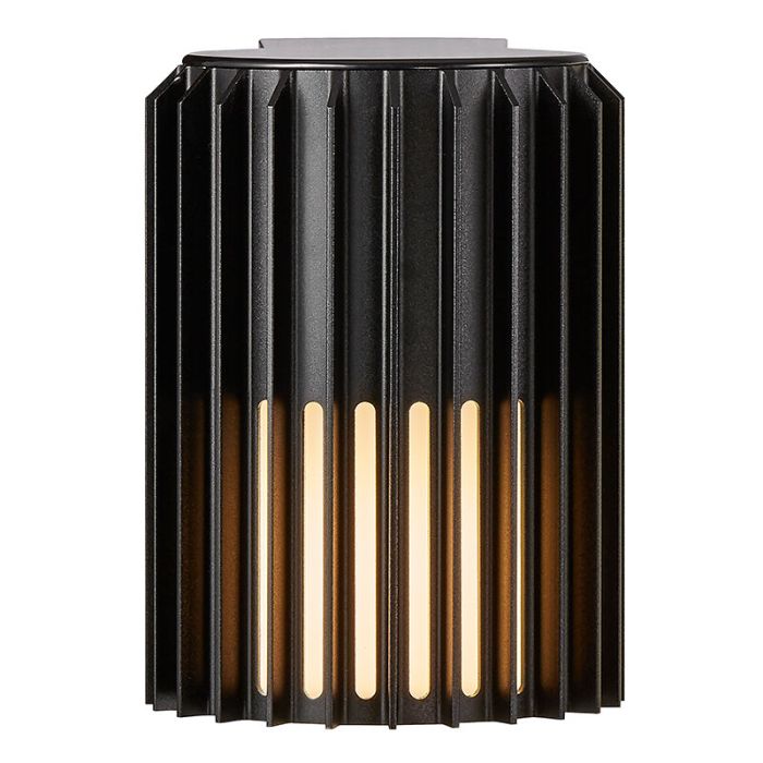 Black outdoor light design, Aludra, IP54