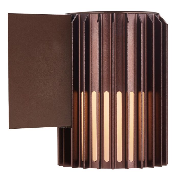 Brown outdoor light design, Aludra, IP54