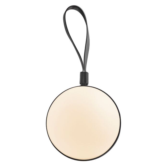 White outdoor light design, Bring, 1W, 2700K LED, IP44, 3-step dimmable