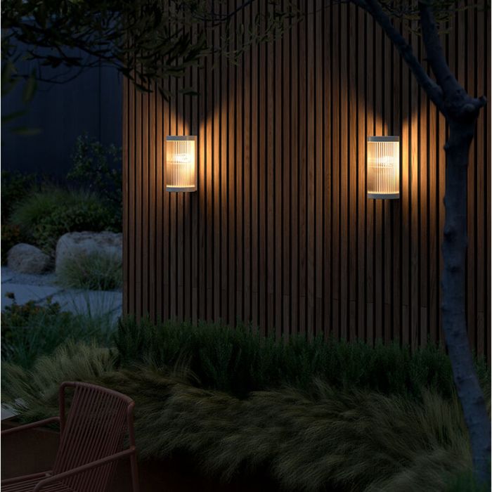 White outdoor light retro, Coupar, IP54