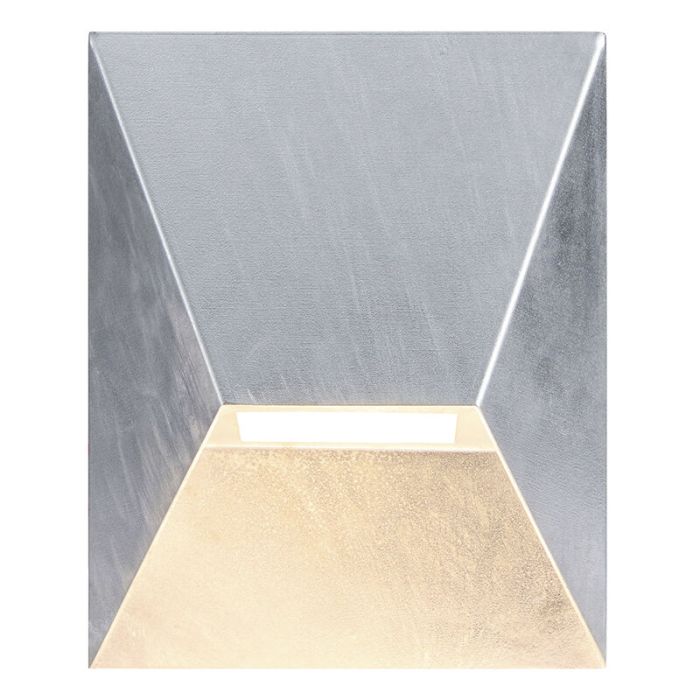 Zinc outdoor light modern, Pontio, IP54