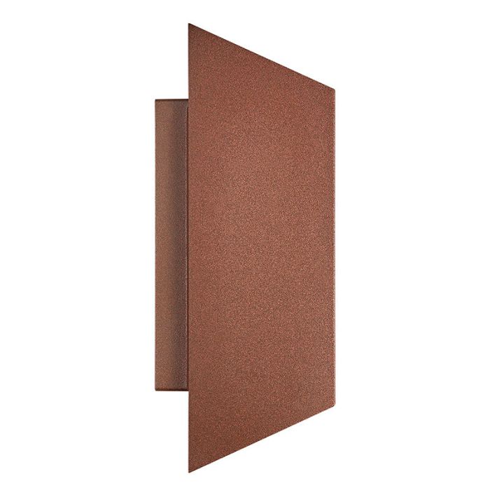 Rust Coloured outdoor light modern, Nico, IP54