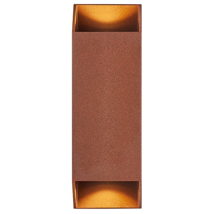 Rust Coloured outdoor light modern, Nico, IP54