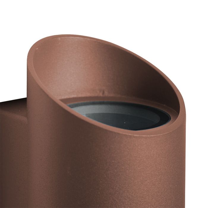 Rust Coloured outdoor light modern, Nico, IP54