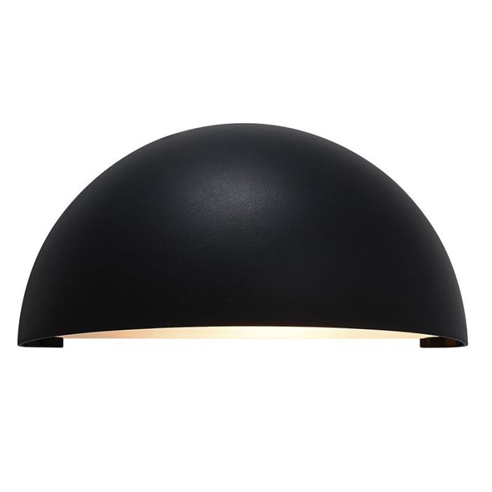 Black outdoor light modern, Scor, IP44